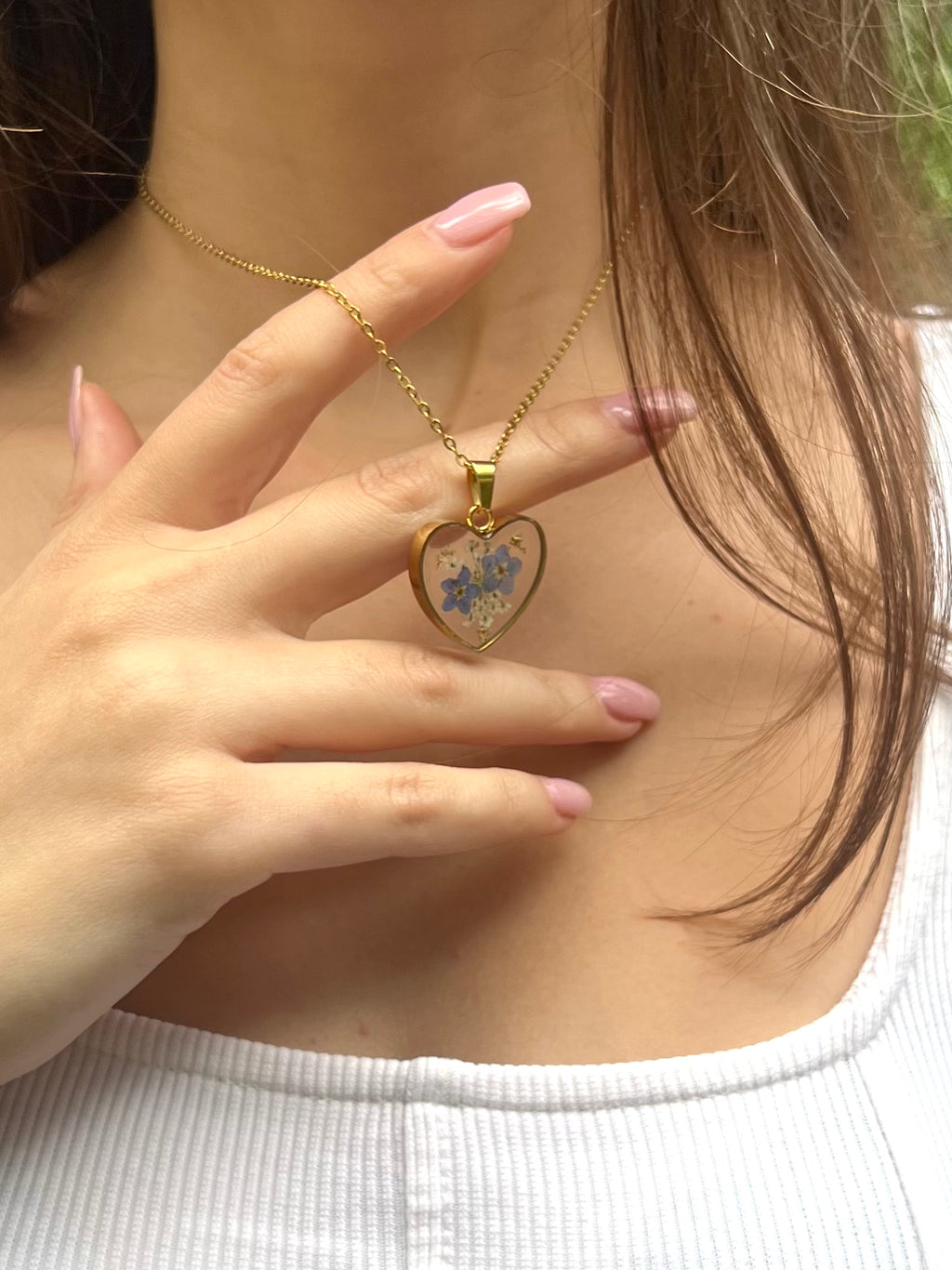 Forget Me Not Necklace